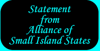 Statement from Alliance of Small Island States